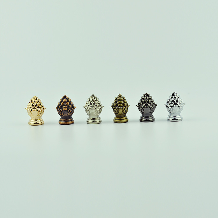 欧式台灯蜡烛灯落地灯菠萝铜箭美的/电镀配件吊灯螺盖/DIY灯饰