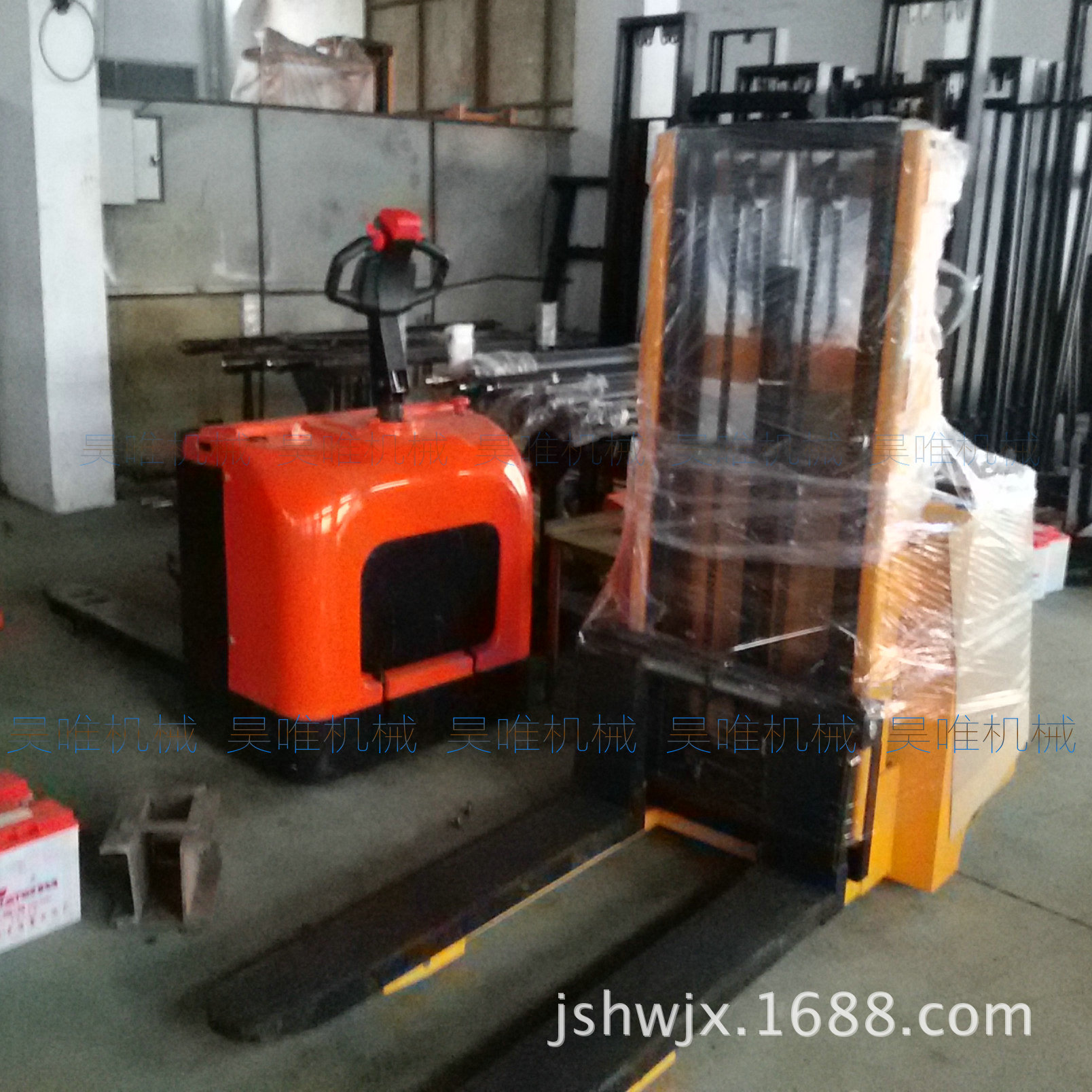 Electric Tray Stacker Lateral freely adjust Hydraulic pressure Stacker series