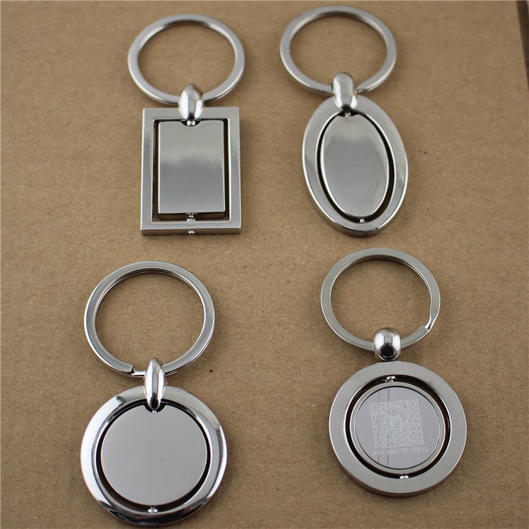 Double-sided keychain