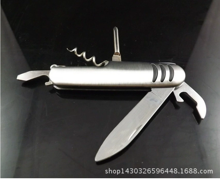 Маленький 5 Открытый армейский нож Многофункциональный швейцарский армейский нож Открытый нож для фруктов Складной нож Швейцарский армейский нож