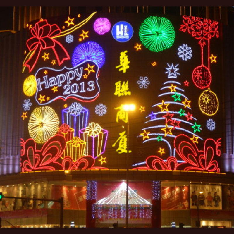 千层镜霓虹灯：点亮城市夜空的艺术品