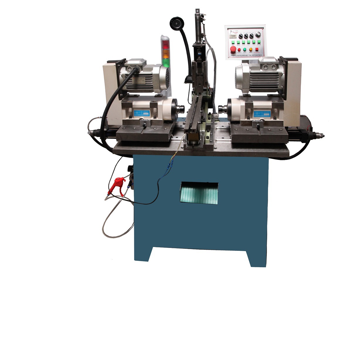 厂家供应高速精准双头倒角机棒料倒角机电动智能倒角机