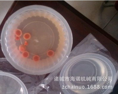 迷你小圆形塑料碗封口机操作简单气调碗装真空封口机