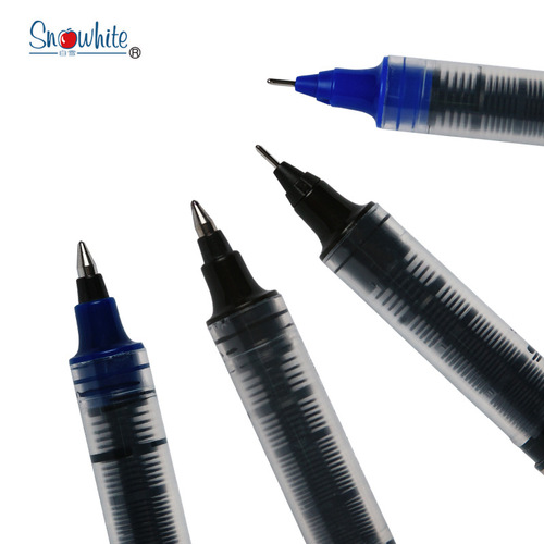 The Snow White Ballpoint Pen that Shocked Xiao Yang Brother, 0.5mm Bullet Tip, High Exam Writing Pen