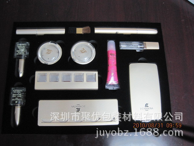 eva泡棉定制 化妆品包装EVA泡沫内托盘、环保EVA泡棉包装内衬