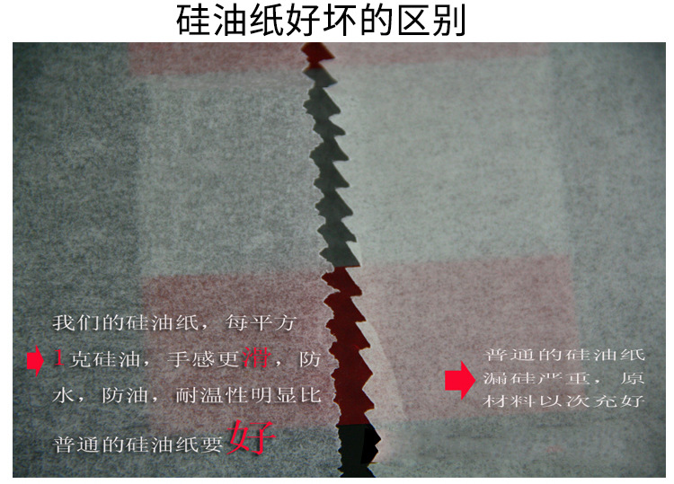 (4)厂家直销-食品级烘烤硅油纸-20米烘焙硅油纸-耐高温隔