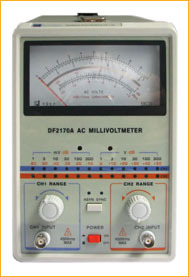 1中策毫伏表模拟供应指示DF2170A