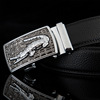 Men's belt, leather buckle, trousers, wholesale, crocodile, genuine leather, cowhide