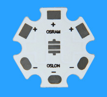 高导热20mm梅花板铝基板OSRAM-3030封装现货