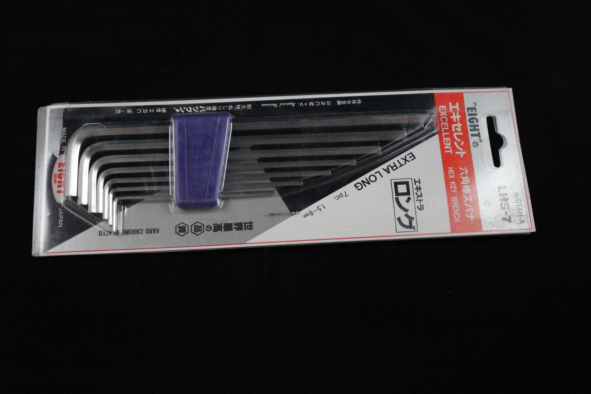 供应日本进口EIGHT9PCS内六角扳手套装