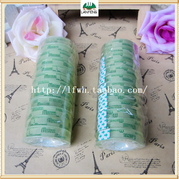 1.0 Small transparent tape 1.0CM tape 1 cm Small tape 12 Pcs