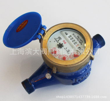 上海沪光 家用水表LXS-20 6分DN20数字旋翼数字式水表