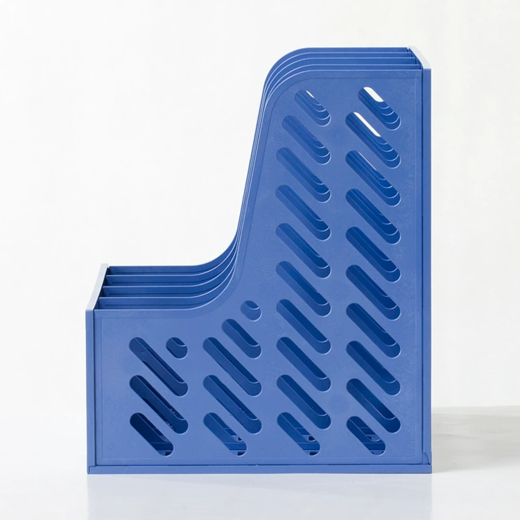 粤富 Thickened information rack quad-link file column strip office supplies desktop file storage box