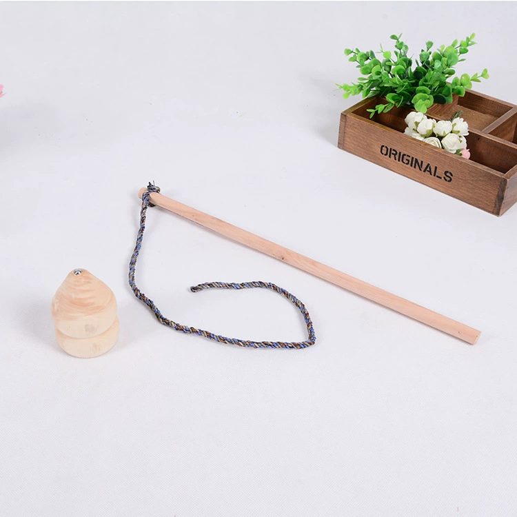 Деревянная волчковая (крутилка) игрушка оптовая продажа, 6 см, 7 см, 8 см