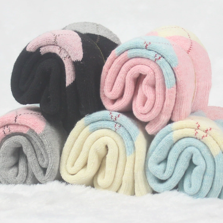 Демисезонные теплые knee socks, увеличенная толщина, средней длины, оптом