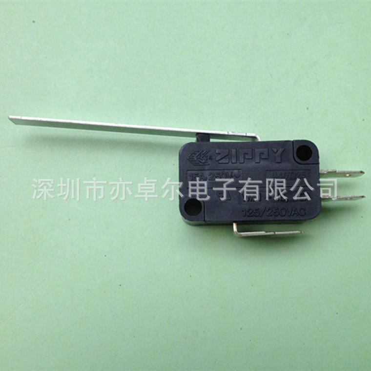 台湾新巨ZIPPY原装正品微动开关,行程开关VMN-15H-03D0-B-Z带长柄