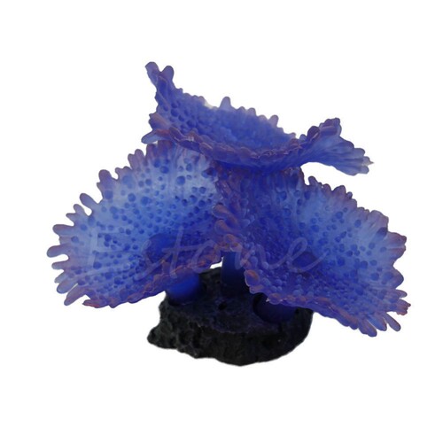 Aquarium coral decoration fish tank landscaping decoration soft coral plastic simulation silicone sea urchin marine life
