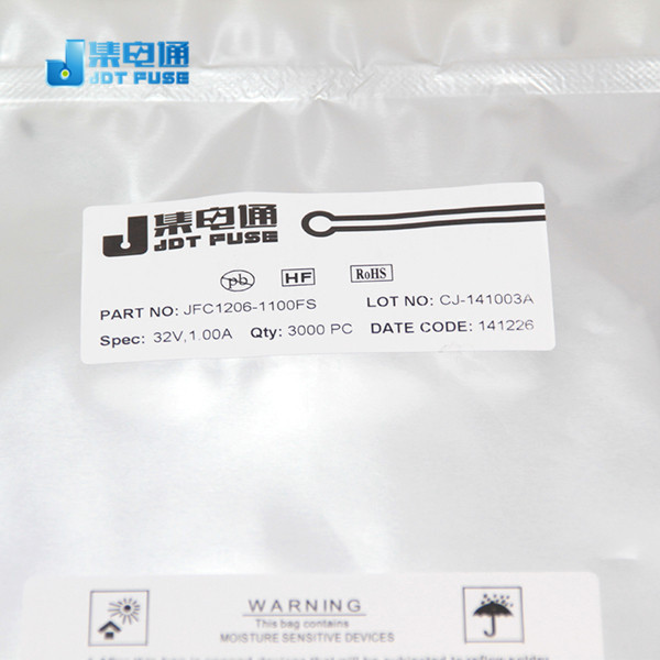 集电通1206贴片保险丝JFC1206-1100FS过流保护快断1A/72V