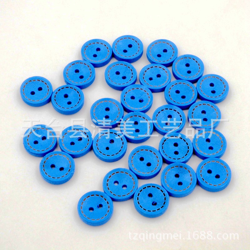 Envío libre botón de puntos hermosa decoración los niños hecho a mano botón 50 unidades por paquete comercio exterior