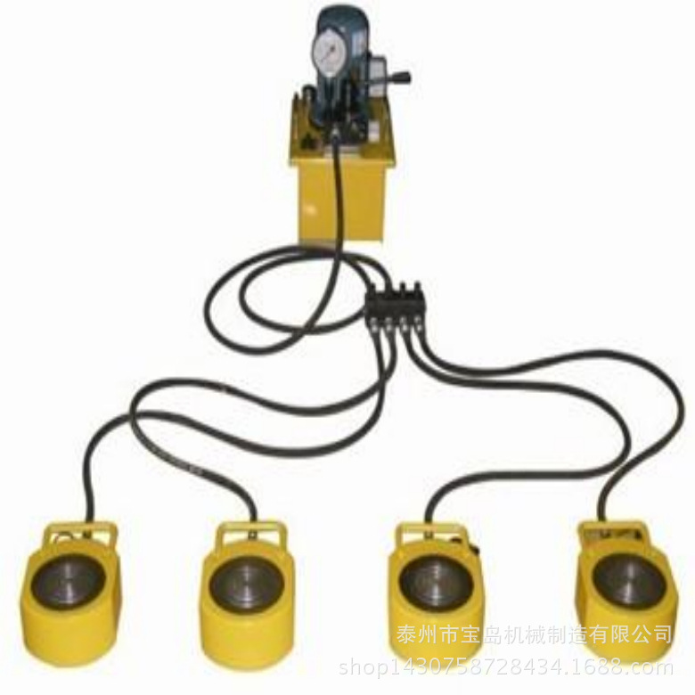 桥梁举升千斤顶 电动液压同步千斤顶 薄型液压千斤顶液压工具厂家