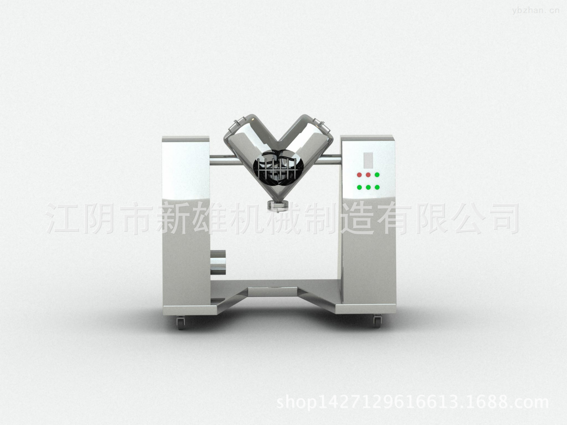 厂家直销 通用性V型混合机 VI粉状物料搅拌混合机 支持含水分物料