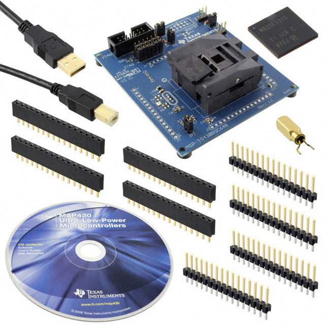 现货TI/德州MSP-TS430RGC64B 编程器适配器ZIF MSP430原装正品
