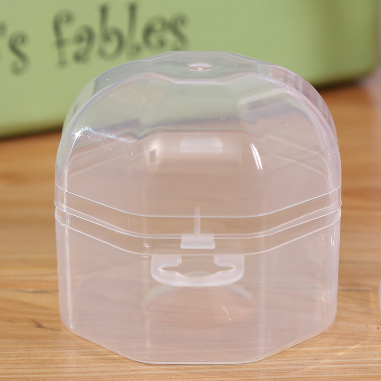 PP Pacifier Box Wide mouth Pacifier Box baby Appease nipple Dedicated High transparency Plastic box baby nipple storage box