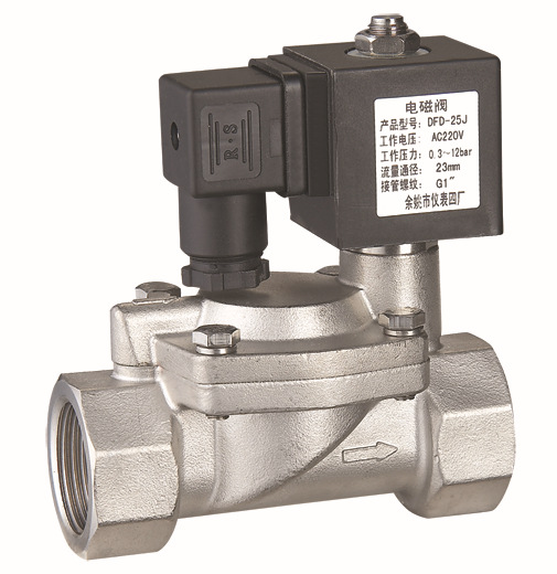 供应DFD-J先导膜片式水用液用气用不锈钢法兰式电磁阀