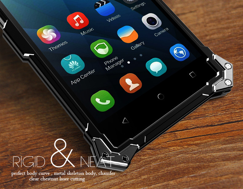 SIMON THOR Aviation Aluminum Alloy Shockproof Armor Metal Case Cover for Huawei Honor 4X