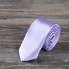 Men's black tie for leisure, 5cm, Korean style, 5cm, wholesale