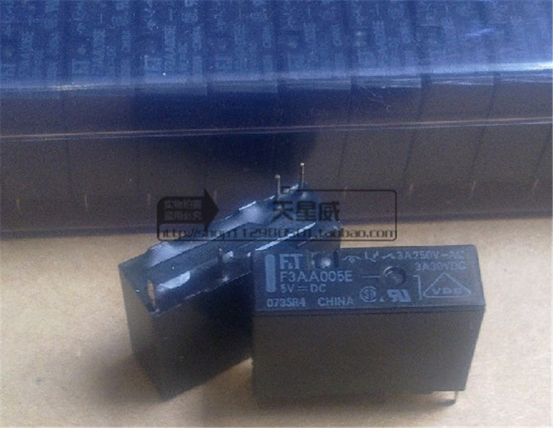 原装富士通高见泽TAKAMISAWA继电器F3AA005E 5V/4脚/5A/ROSH认证