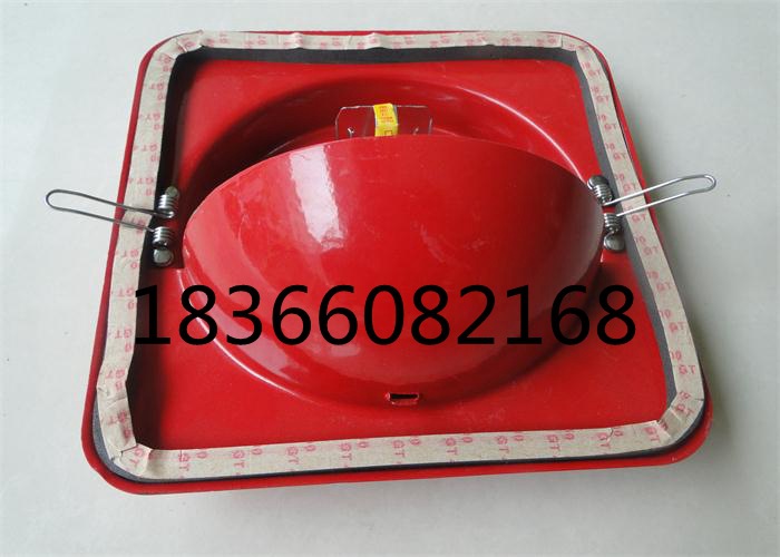 150导流式红色铸铁公共烟道防火止回阀止逆阀防烟宝油烟机止回阀