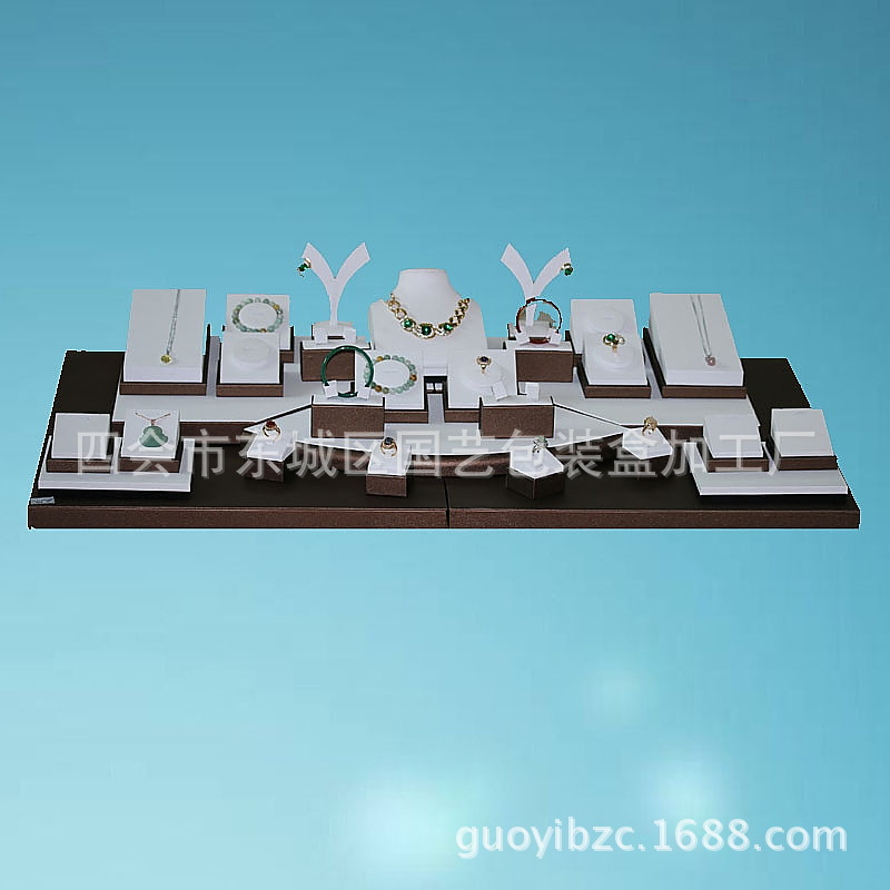 珠宝柜台展示套台 首饰橱柜陈列道具 珠宝首饰展示架
