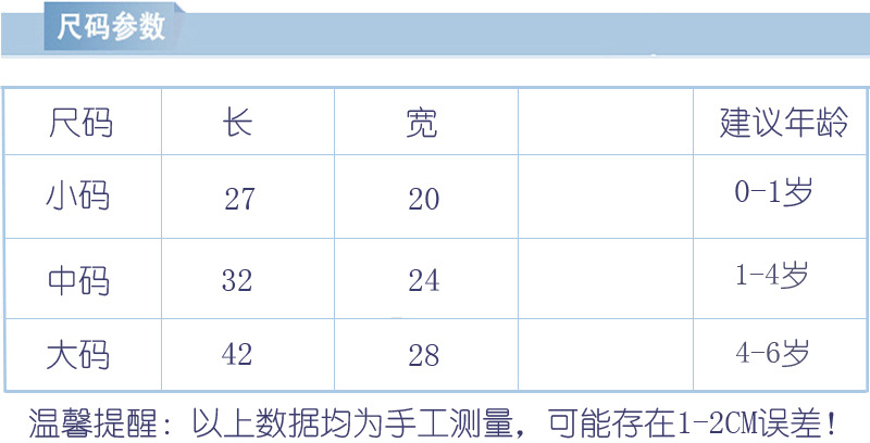 尺碼參數2