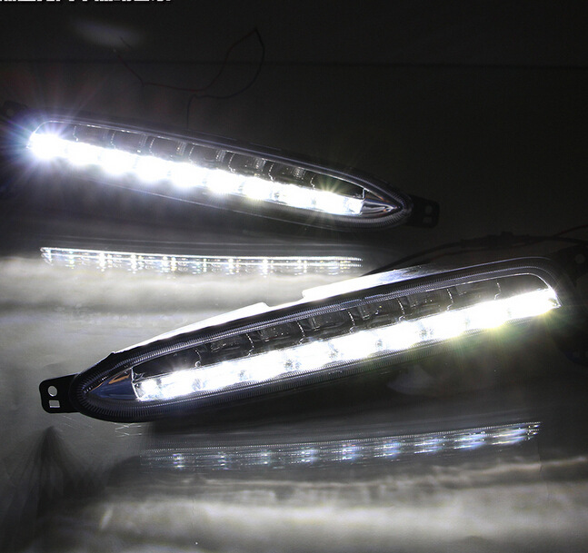 Adecuado para Honda XR-V luz diurna luz de conducción diurna con señal de giro LED ancho luz antiniebla