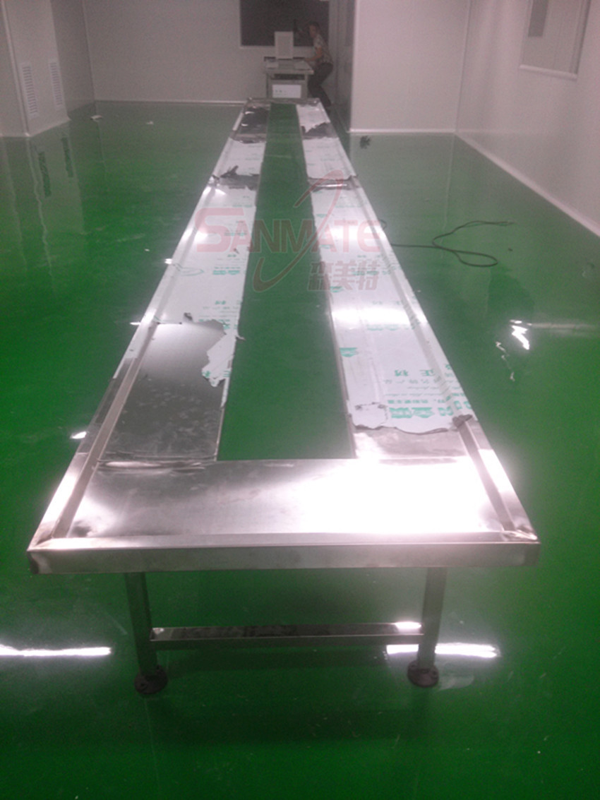 带式输送带 化妆品机械设备 输送带 包装工作输送台 输送带机