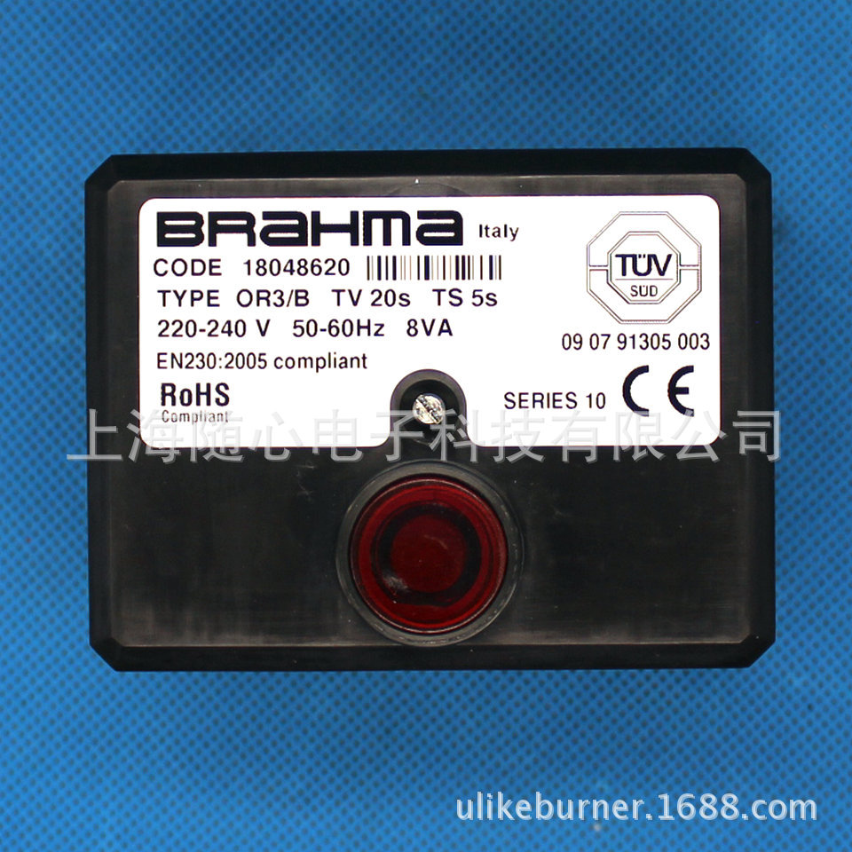 TYPE OR3/B CODE 18048620 燃烧器程控器 意大利BRAHMA控制盒