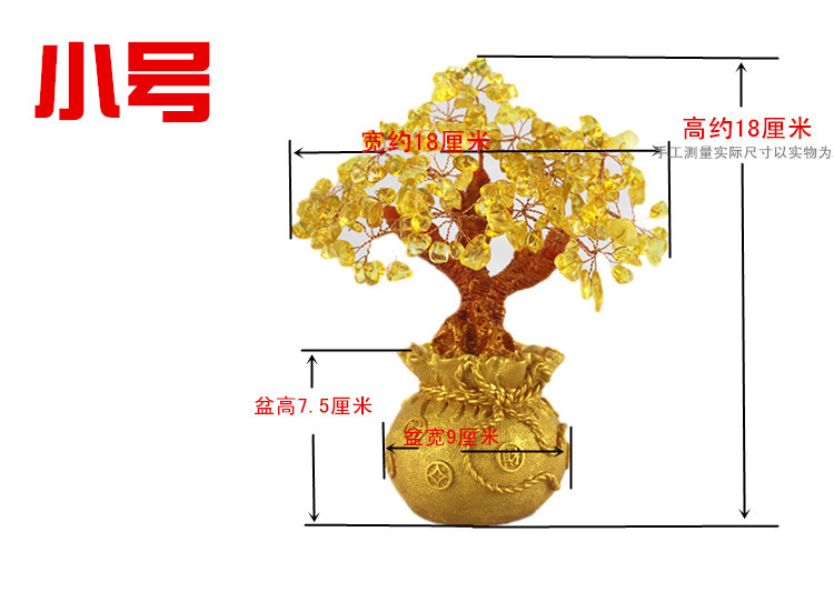 钱袋子招财树