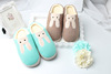 Winter slippers, cartoon hairpins for beloved, shoe bag for pregnant, Korean style, wholesale