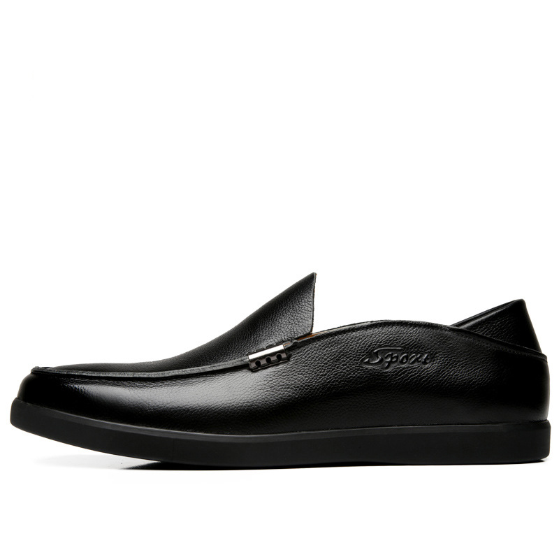 圣力马厂家直接批发代发男士皮鞋加绒保暖防滑舒适软底软皮343|ms