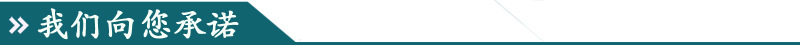 我们向您承诺