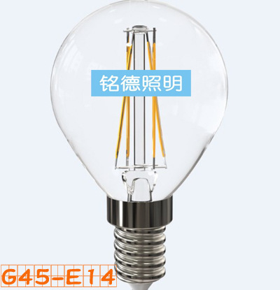 直销led球泡 钨丝 G45灯泡 led钨丝灯 110V 节能球泡 E12灯丝灯泡|ms