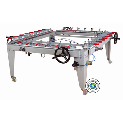 氣動繃網機 機械拉網機 高精密繃網機screen machine