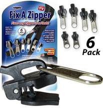 跨境貨源TV拉鏈頭Fix A Zipper 6 Pack Fix A Zippedmr拉鏈頭