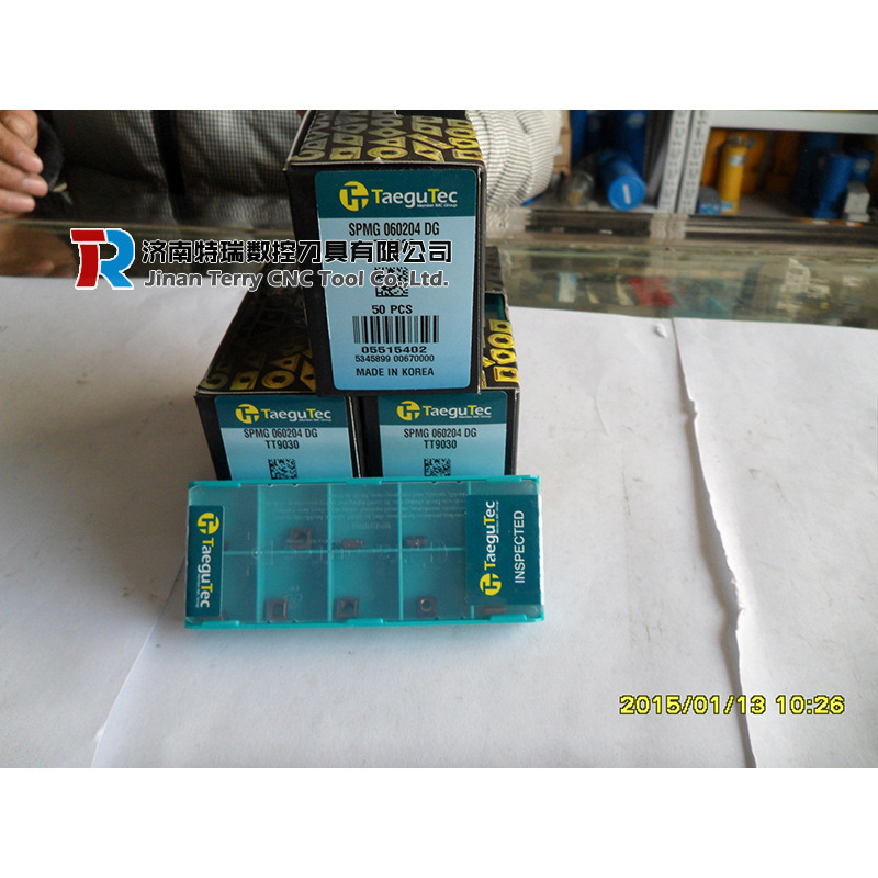 韩国特固克刀具 济南特固克批发SPMG050204 DG TT9030