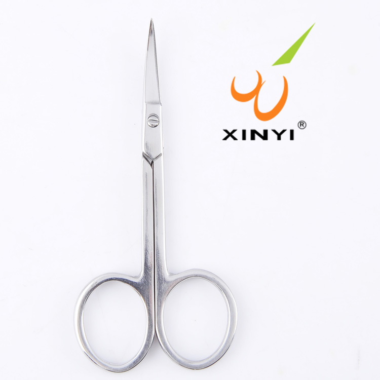 美容美妆 不锈钢修眉剪刀 剪双眼皮 剪刀 眉剪 彩妆工具（尖头）