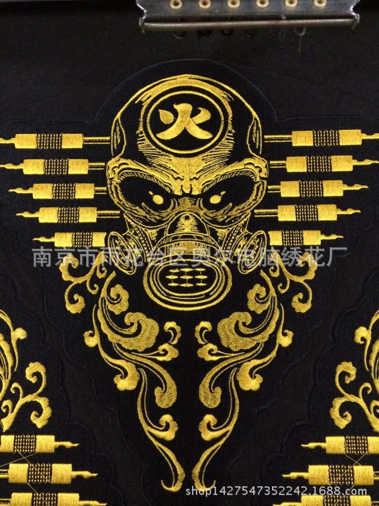 刺绣队徽定制绣花刺绣加工logo刺绣布牌徽章刺绣布标加工魔术贴标-阿里巴巴
