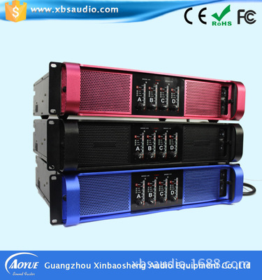 大功率舞台功放機數字開關電源功率放大器4x1300W後級功放
