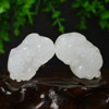 Pendant white jade suitable for men and women, wholesale