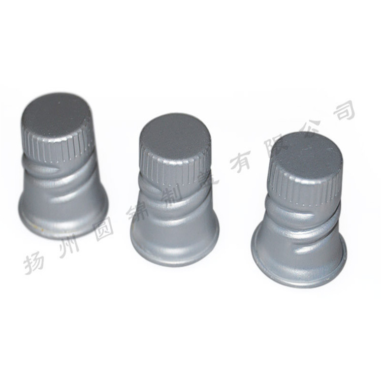 金属旋盖扬州铝盖 翻边螺纹铝盖定做 优质异形铝盖电解氧化铝盖